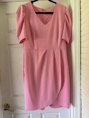 New York and Co Tulip Hem Dress Size L